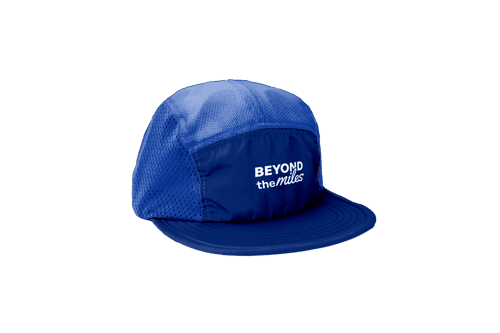 Topi Beyond the Miles Biru