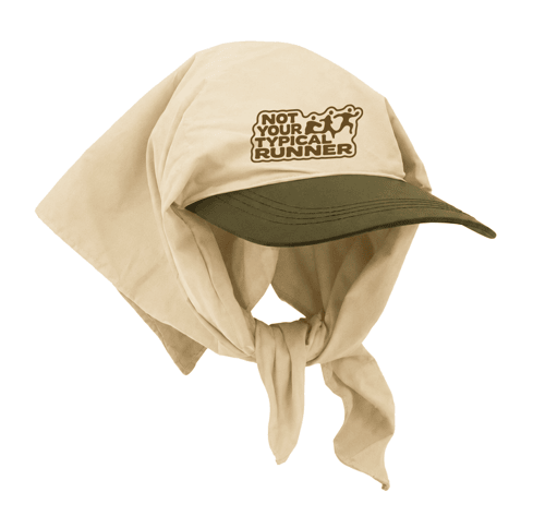 Be:ON Babush Cap 'Not Your Typical Runner'