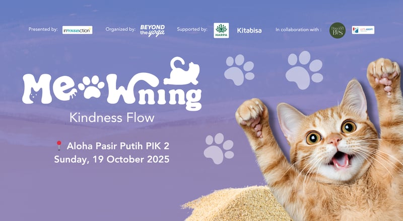 Meowning Flow: A Charity Yoga for Animal Welfare
